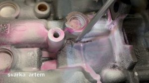 18-09-2025 Сварка двигателя в СБОРЕ (ЧУГУН)