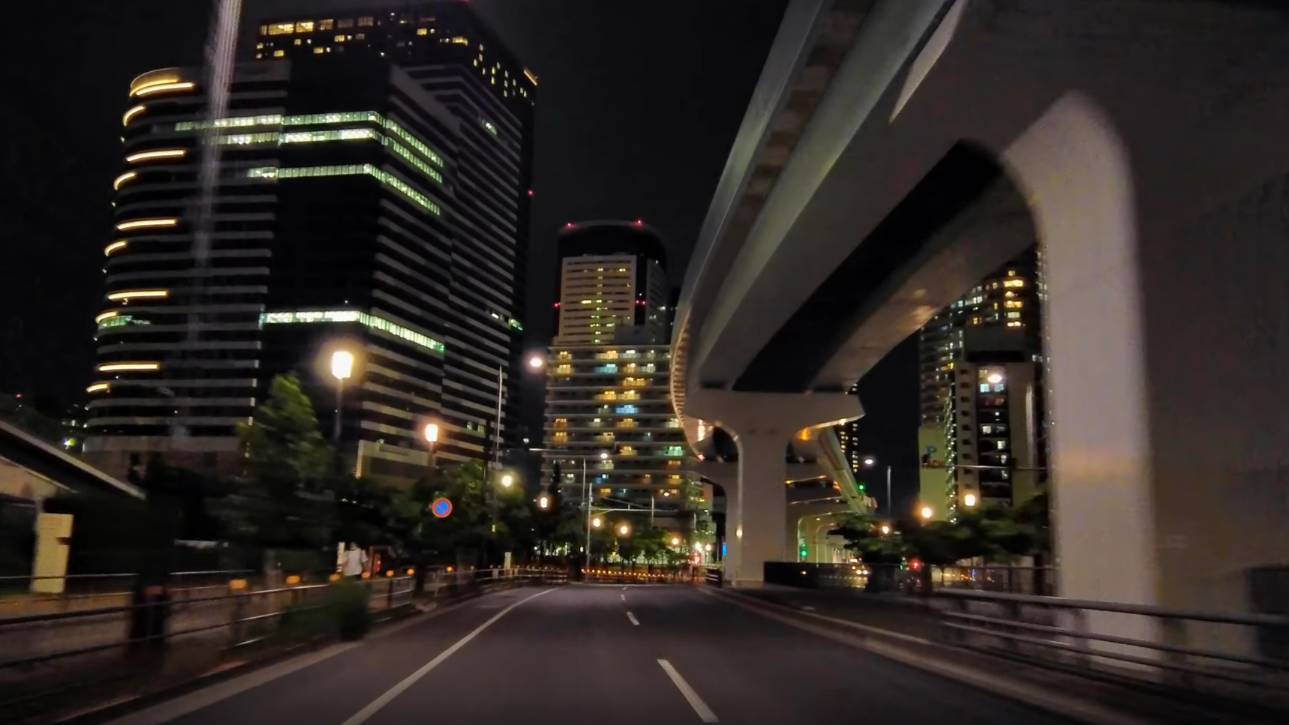 Tokyo Jazz Drive  築地・晴海・豊洲の夜景 Night Drive At Tsukiji And Toyosu 東京ジャ