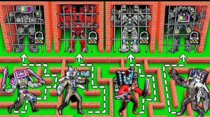 СКИБИДИ ЛАБИРИНТ В МАЙНКРАФТЕ, КТО СИЛЬНЕЕ, АНИМАЦИЯ