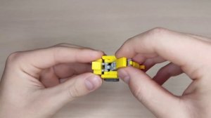 Мини трансформер из ЛЕГО / Трансформер Экскаватор / Самоделка из LEGO (lego)