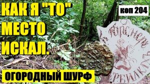 ГЛАВНОЕ НАЙТИ "ТО" МЕСТО И НАХОДКИ БУДУТ. коп 204