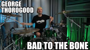 George Thorogood & The Destroyers - Bad to the Bone - Drum Improvisation - Барабанная импровизация