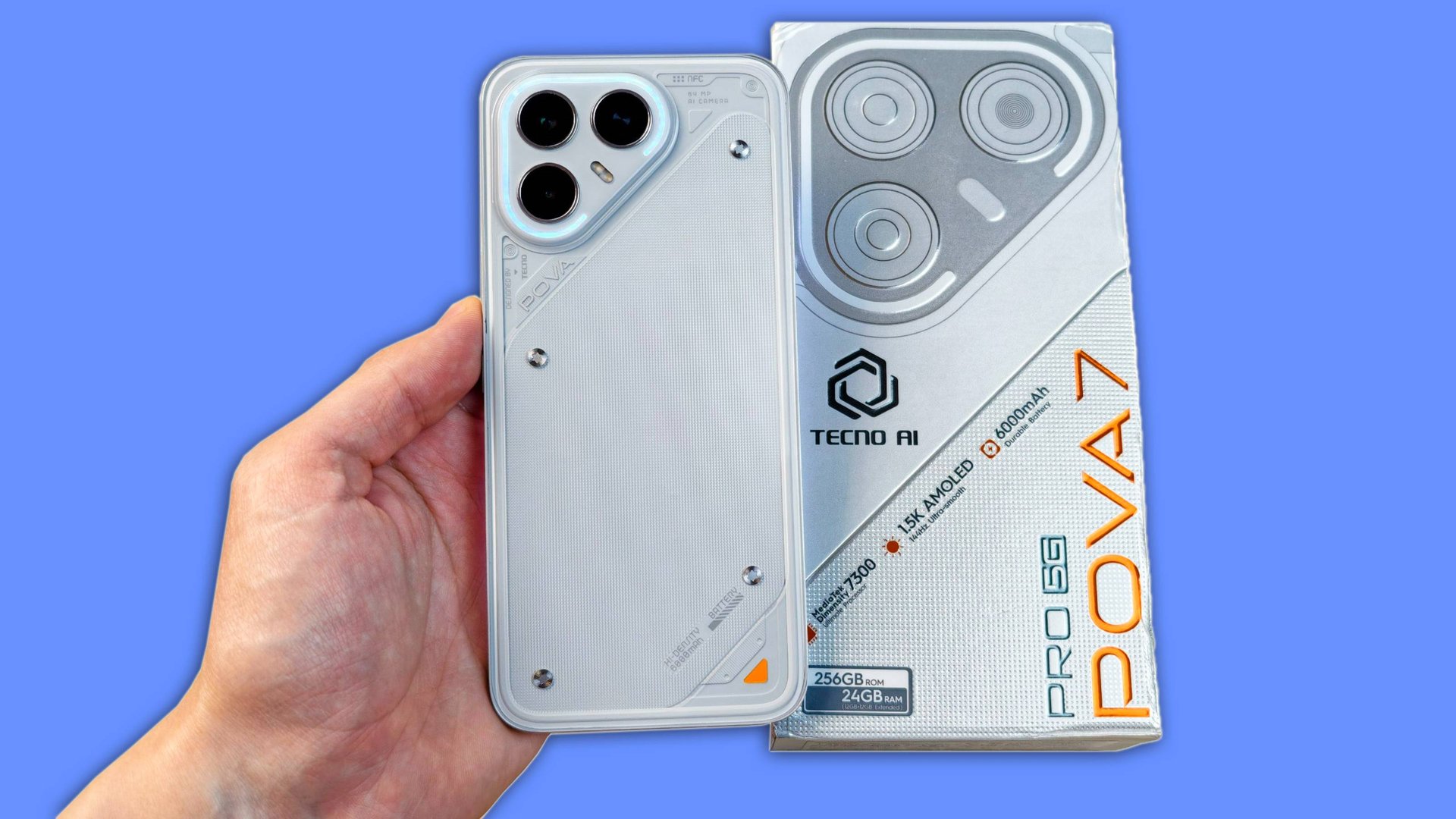 TECNO POVA 7 PRO 5G - ЯРКИЙ ДИЗАЙН И ЭКРАН 144ГЦ! смотреть онлайн