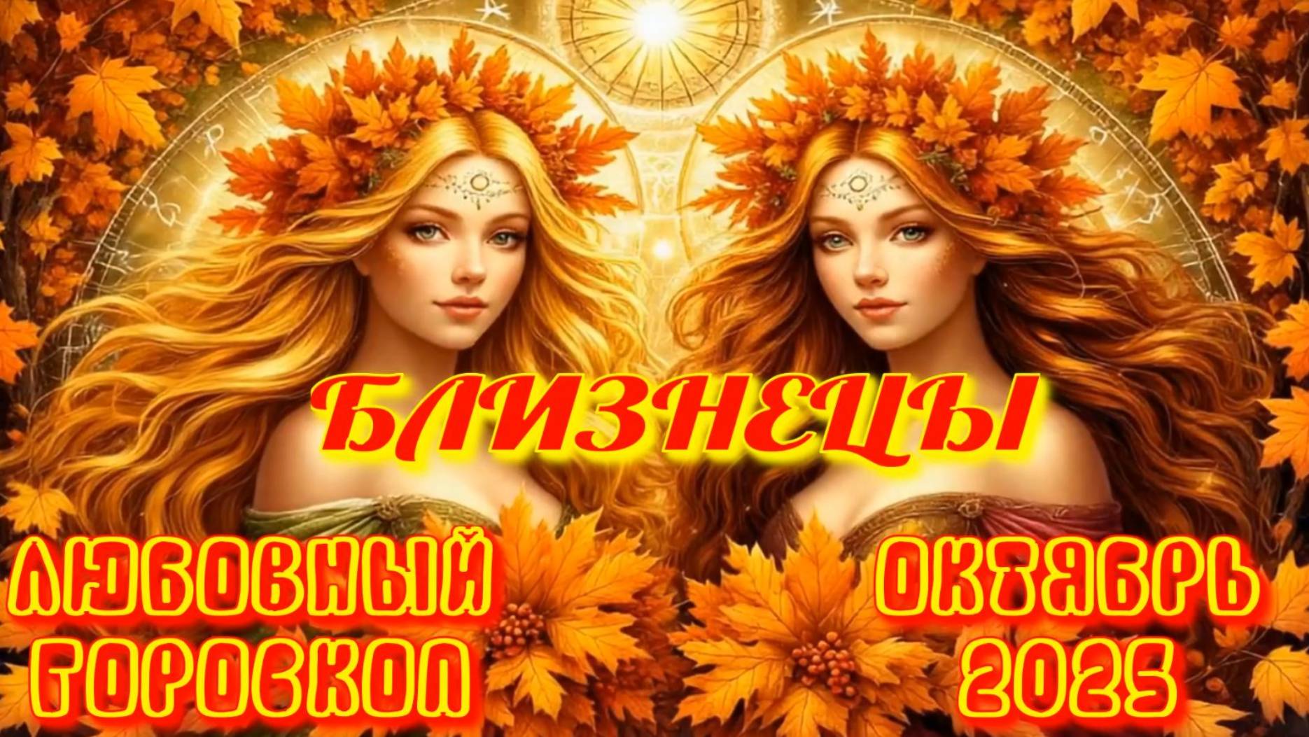 Близнецы. Любовный гороскоп на октябрь 2025 года. смотреть онлайн