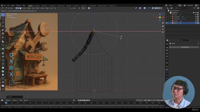 12 - Stylized House modeling part 1
