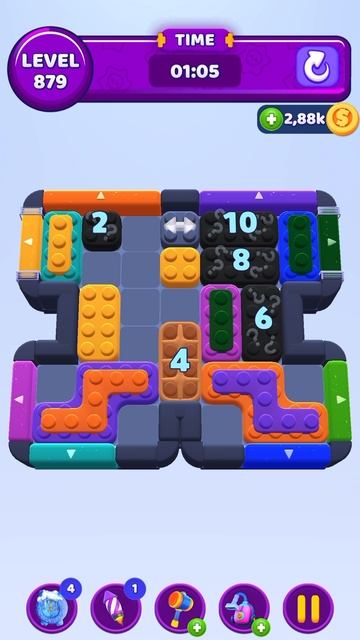 Color Block Jam 879 Уровень смотреть онлайн