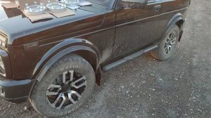 Нива Легенд (Legend) 😎Делаем шире колию с помощью проставок для колёс от компании ZUZ.