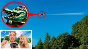 МОЙ ДРОН СНЯЛ НАСТОЯЩЕГО BOMBARDINO CROCODILO в Реальной Жизни!