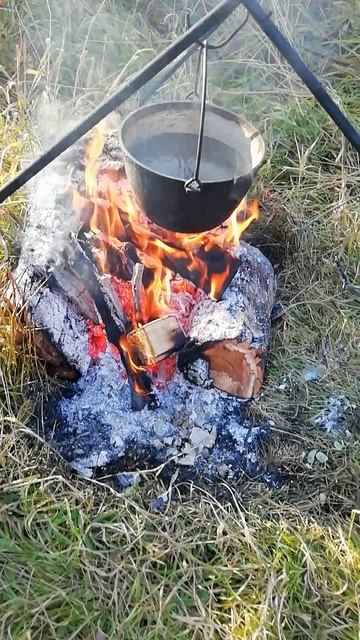 Долгожданный завтрак лапши с колбасой!!!