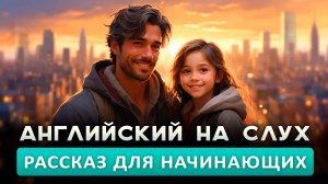СЛУШАЕМ простой рассказ на Английском ДЛЯ НАЧИНАЮЩИХ (A0-A1): Отец и дочь | Английский на слух 🎧