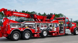 Эвакуатор для грузовика , Ситрак разлетелась турбина