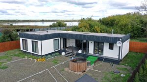 П-образный дом. Дом + баня, под одной крышей