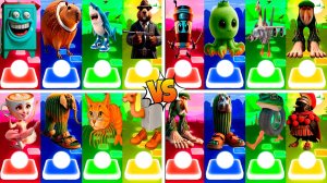 МЕГАМИКС БОМ БОМ БОМ ГАЗУН 🆚 БУРБАЛОНИ ЛУЛИЛОЛИ 🆚 ДРУГИЕ БРЕЙНРОТ МЕМЫ | Tiles Hop №193-196