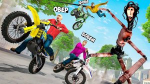 ПОБЕГ НА БАЙКАХ ОТ САРАНЧИ! УГАР И БЕЗУМИЕ В Garry`s Mod