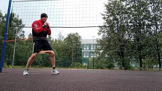 Тренировка на улице. Бой с тенью. Бокс. смотреть онлайн