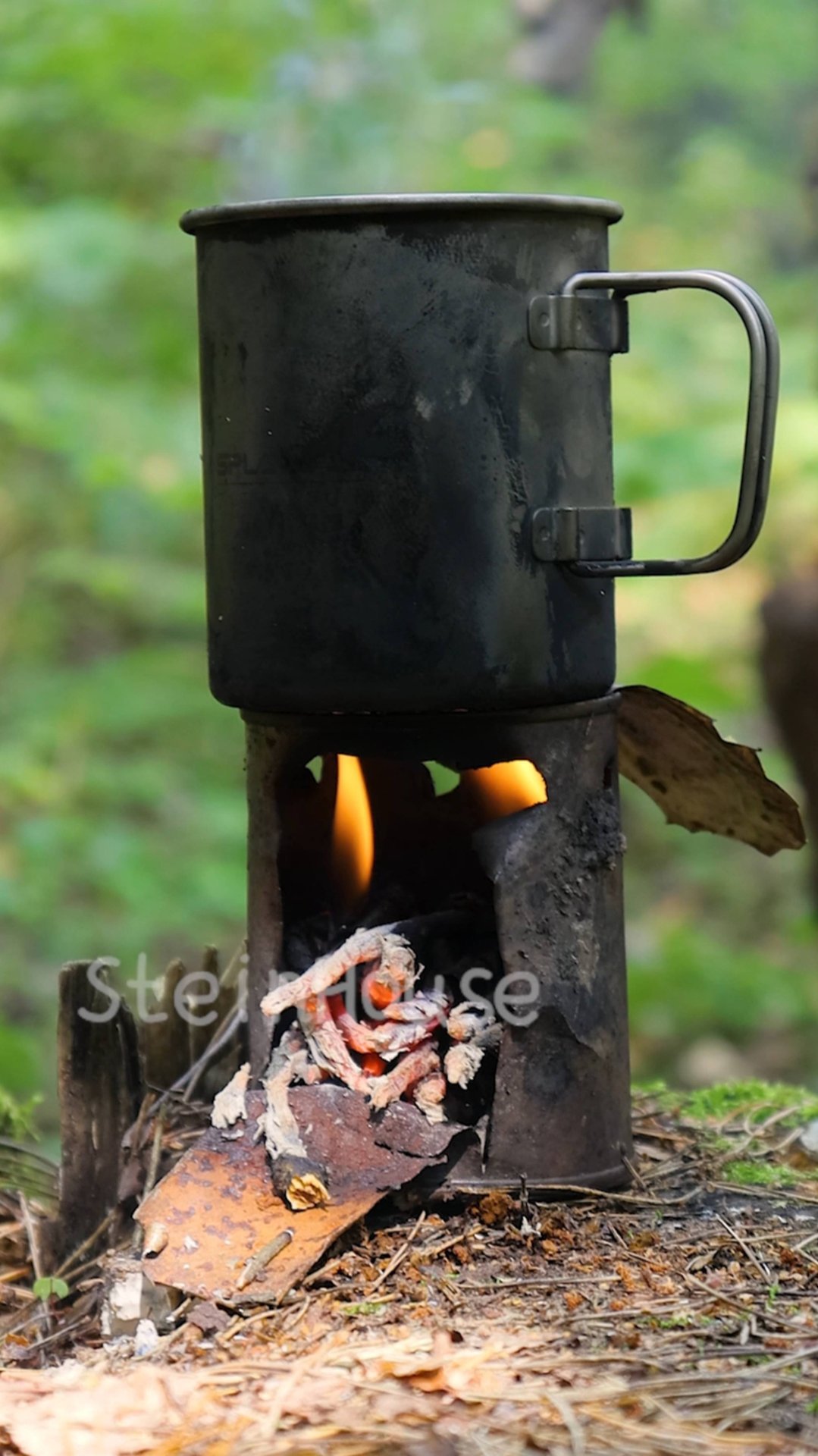 Полезные идеи для выживания и активного отдыха на природе - Печка из консервной банки смотреть онлайн