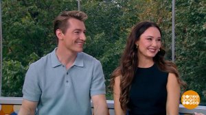 Аида Гарифуллина и Алексей Воробьев - в ожидании конкурса "Интервидение". Доброе утро. Фрагмент в...