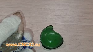 Галтовка битого стекла - полировка