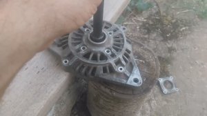 Снять передний подшипник с генератора Mitsubishi  VID_20250917_115620