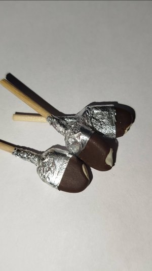 Эскимо на палочке миниатюра для ватной игрушки