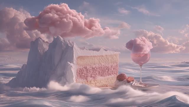 🍧🍰Goddess Dessert In The Sweet Dream ｜ Surreal Dreamscape