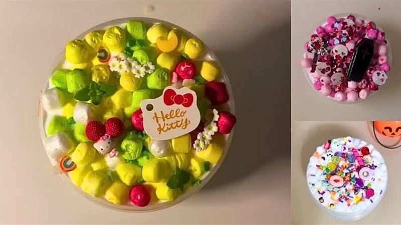 Расслабляющая Вселенная слайма ✨ Хрустящие звуки ✨ Маслянистая гладкость ✨