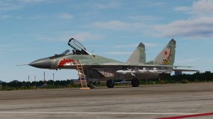 DCS Mig-29A Fulcrum: запуск, руление, взлет и посадка
