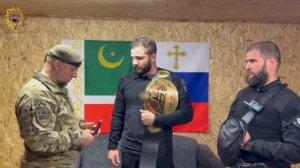 Апти Алаудинов "АХМАТ". Награждение бойцов