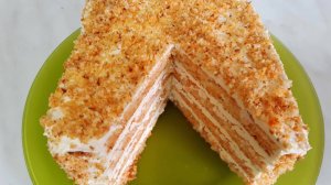 МОРКОВНЫЙ Торт СОЧНЫЙ БЕЗ ПРОПИТКИ! ЗА 30 МИНУТ ВСЁ СМЕШАЛ и ГОТОВО! ВКУСНЕЕ и ПРОЩЕ НЕ БЫВАЕТ!