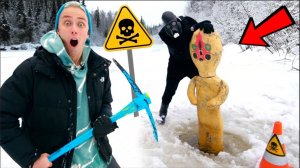 Эти жуткие и ужасные находки, мы нашли во льдах, где затонула SCP СКУЛЬПТУРА