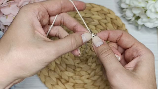 кромочные петли спицами