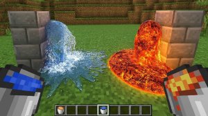 РЕАЛИСТИЧНАЯ ВОДА ПРОТИВ ЛАВЫ МАЙНКРАФТ