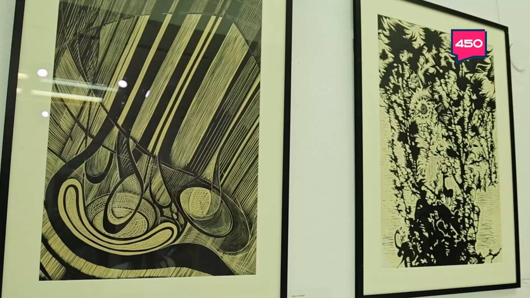 Выставка работ Арсена Коржа и "Хор Минина" на сцене филармонии. Территория Тольятти