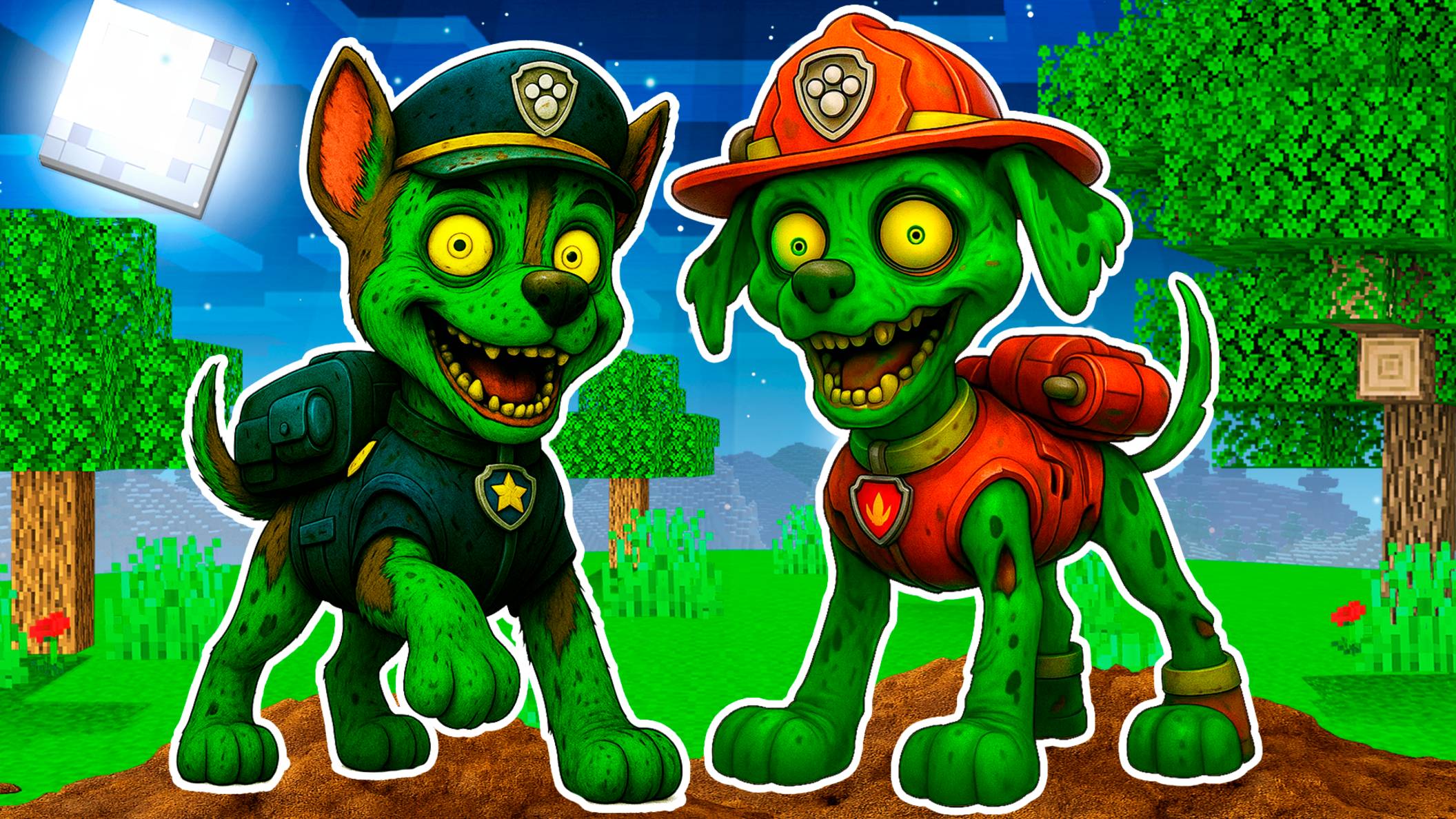 ЩЕНЯЧИЙ ПАТРУЛЬ ЗАРАЗИЛИСЬ ЗОМБИ ВИРУСОМ АПОКАЛИПСИС В МАЙНКРАФТ МУЛЬТИК смотреть онлайн