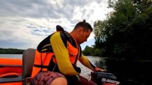 Мотор 20 л.с. с винтом 12 шага - Замер максимальной скорости