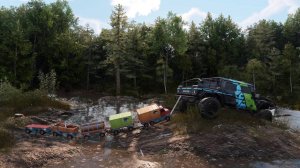 Игрушки на карте «Загрязнение» в RoadCraft