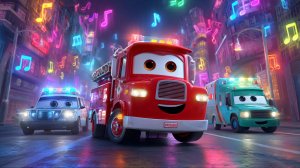 ПЕСНЯ ПРО ПОЖАРНУЮ МАШИНУ | ПЕСНИ И МУЛЬТФИЛЬМЫ ДЛЯ ДЕТЕЙ