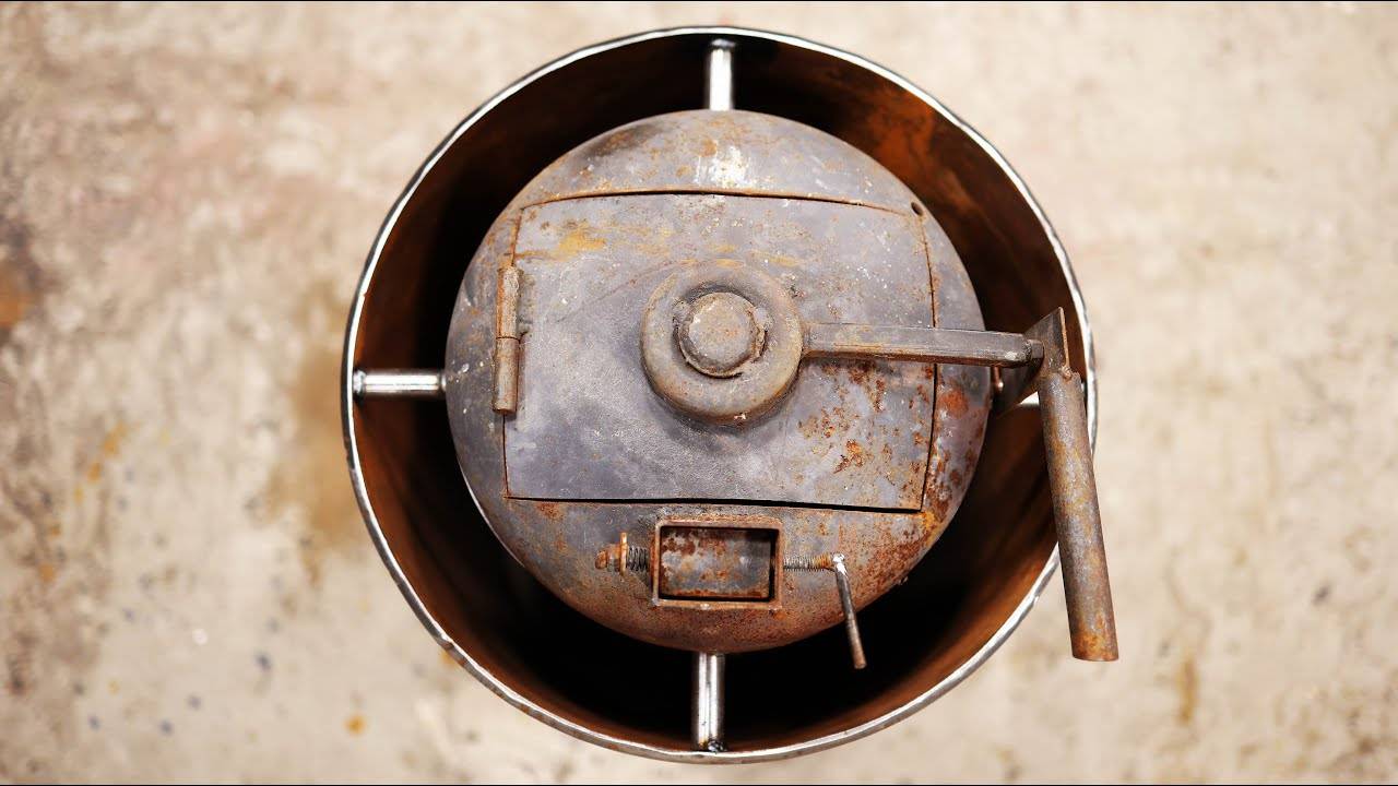 Я мечтал о такой ПЕЧКЕ два года! Уникальная печь с КПД 99,9% смотреть онлайн