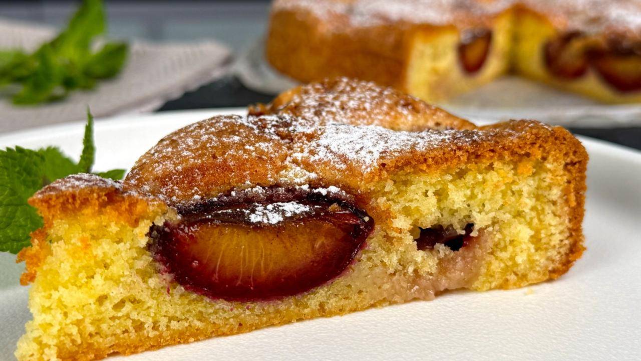 Лучший ПИРОГ со сливами! Пирог просто 