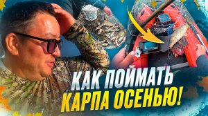 ДИКИЙ САЗАН НА ПОПЛАВОК. КАК ПОЙМАТЬ КАРПА ОСЕНЬЮ.