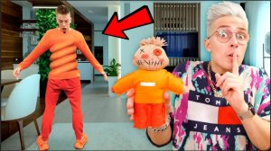 ПРАНКУЮ СВОЕГО ДРУГА КУКЛОЙ ВУДУ **сафик 1234 офигел**