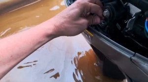 Запуск Лодочного мотора Yamaha F 25 2008 год.