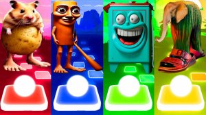 ПИПИ ПОТАТО 🆚 ТУН ТУН ТУН САХУР 🆚 БОМ БОМ БОМ ГАЗУН 🆚 ЛИРИЛИ ЛАРИЛА | Tiles Hop №206