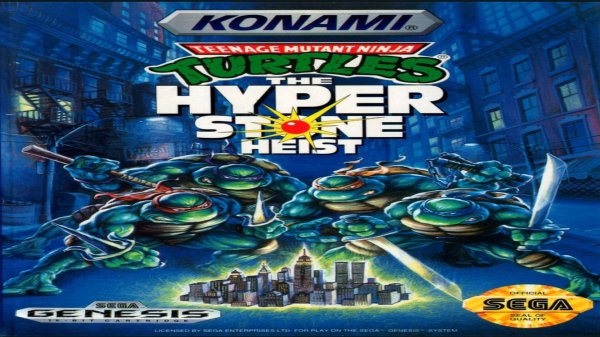 Teenage Mutant Ninja Turtles - The Hyperstone Heist SEGA-16-bit-(RUS)