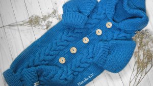 Комбинезон для новорожденного. Часть2. Подробный МК.