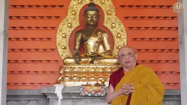 Чокьи Ньима Ринпоче о Храме Тысячи будд в Лумбини (2024) смотреть онлайн