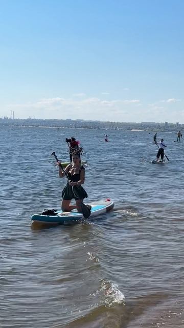 Сап-карнавал в Саратове смотреть онлайн