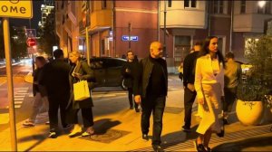 Москва ночью 🌃 прогулка по улицам и красивая атмосфера столицы ✨