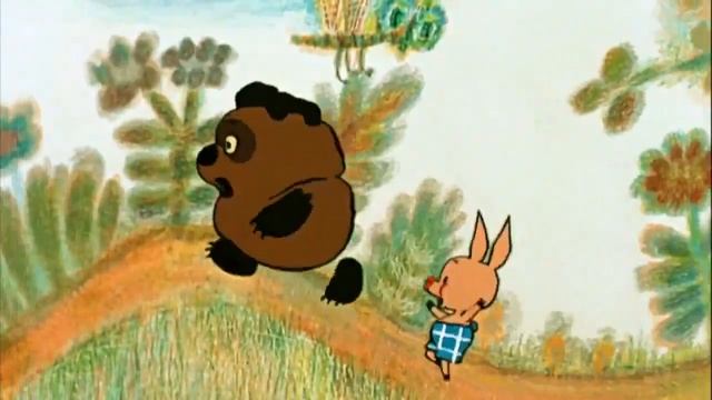 Песня из м/ф Вини пух 'Винни-Пух идёт в гости' смотреть онлайн