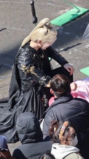 Закадровая съемка дорамы «Лиса-сваха: Ван Цюань» (Лисьи свахи: Песнь о Ван Цюань) с Чен И